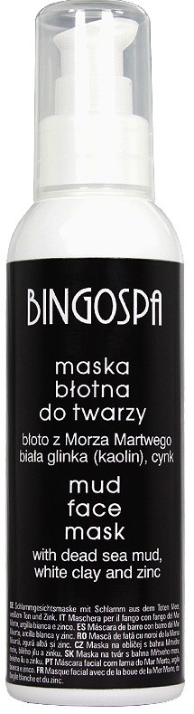 Bingospa Maska Błotna Do Twarzy 150 G Bingospa Maska Błotna Do Twarzy 150 G