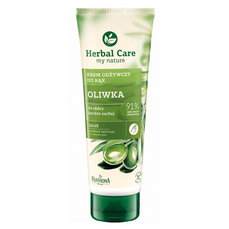 Herbal Care Krem do rąk Oliwka odżywczy 100 ml Herbal Care Krem do rąk Oliwka odżywczy 100 ml