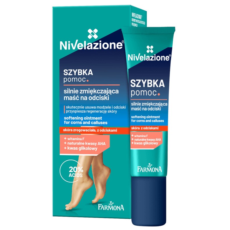 Nivelazione Silnie zmiękczająca maść na oddciski
