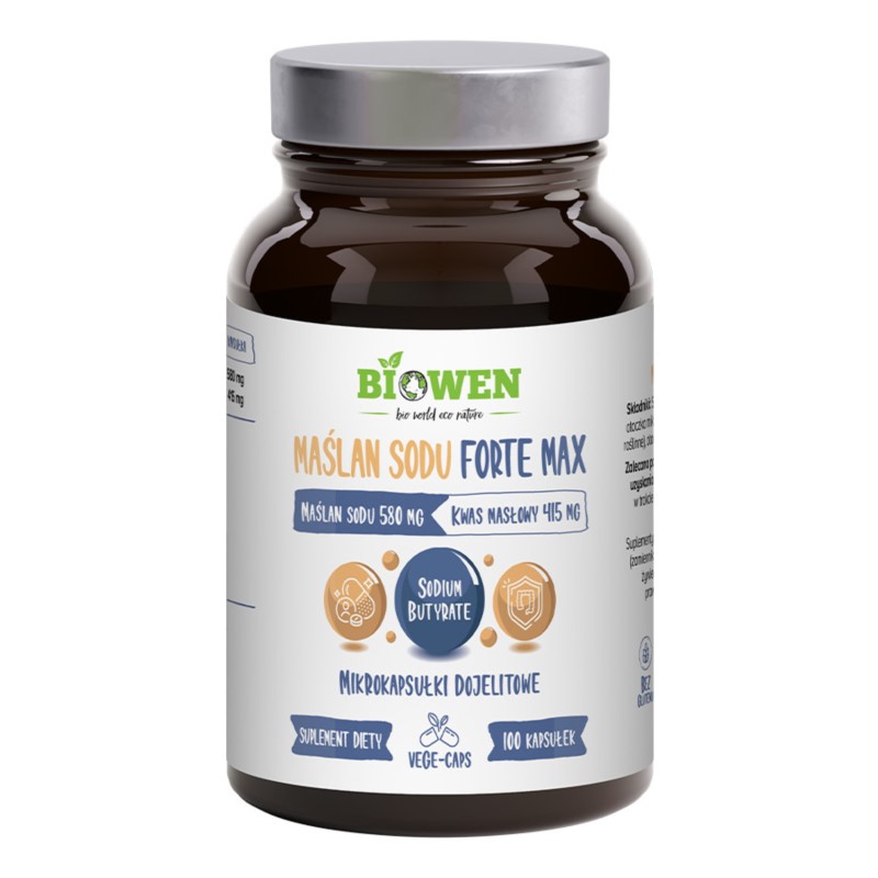 Biowen Maślan Sodu Forte Max 100 k Biowen Maślan Sodu Forte Max 100 k