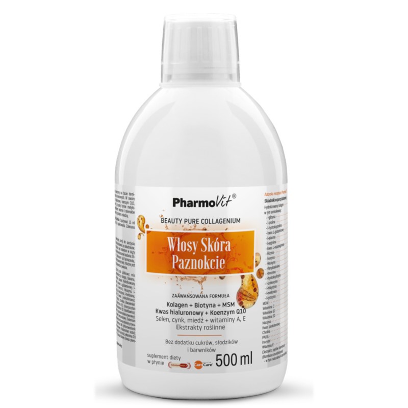 Pharmovit Włosy skóra paznokcie 500 ml Pharmovit Włosy skóra paznokcie 500 ml