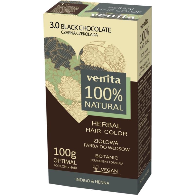 Venita NATURALNA Farba Ziołowa 3.0 Czekolada