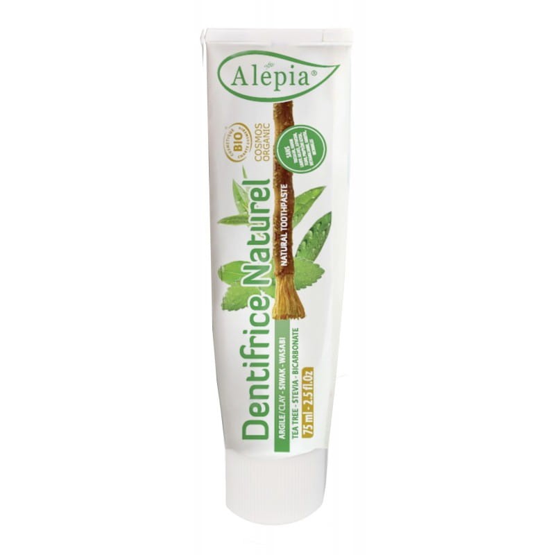 Alepia Pasta do zębów Bio 75 ml Alepia Pasta do zębów Bio 75 ml