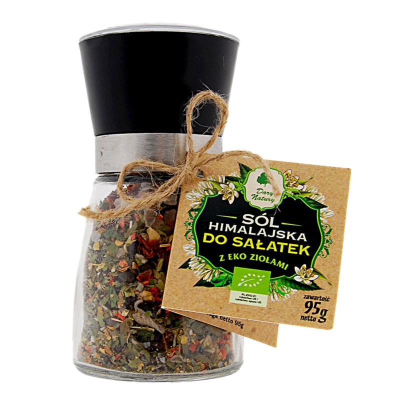 Dary Natury Sól Himalajska Do Sałatek Eko 95G Dary Natury Sól Himalajska Do Sałatek Eko 95G