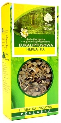 Dary Natury Herbata Eukaliptusowa 50G Dary Natury Herbata Eukaliptusowa 50G