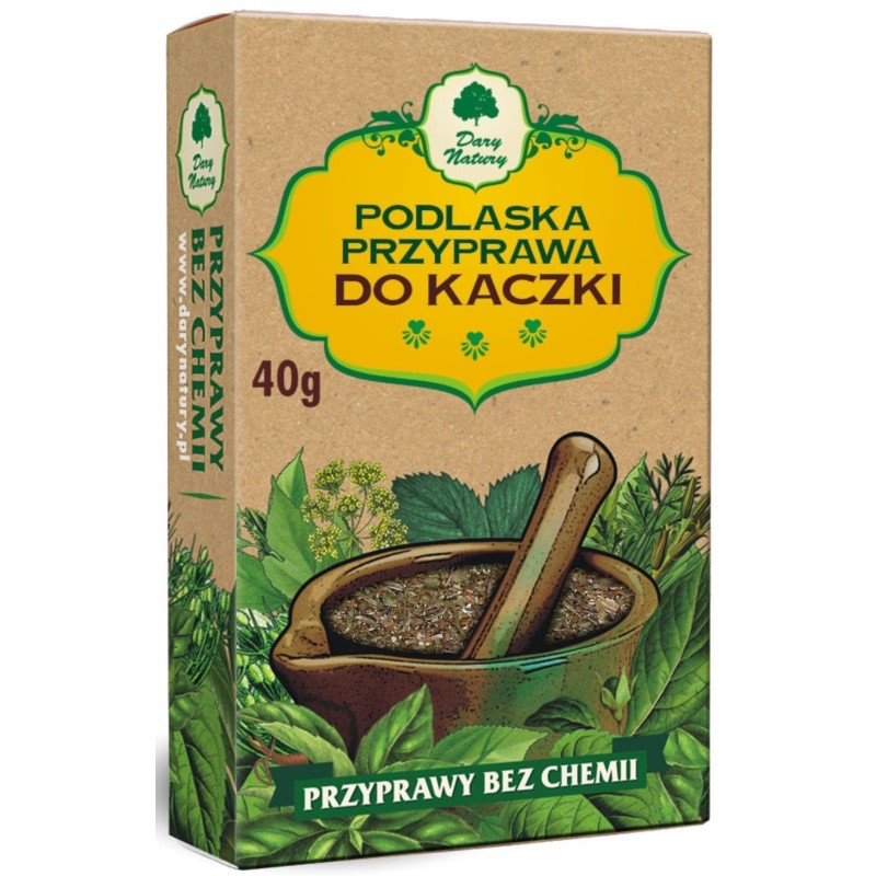 Dary Natury Przyprawa Do Kaczki 40G Dary Natury Przyprawa Do Kaczki 40G