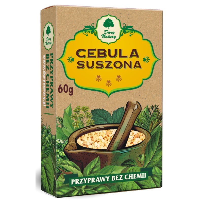 Dary Natury Cebula Suszona 60G Dary Natury Cebula Suszona 60G