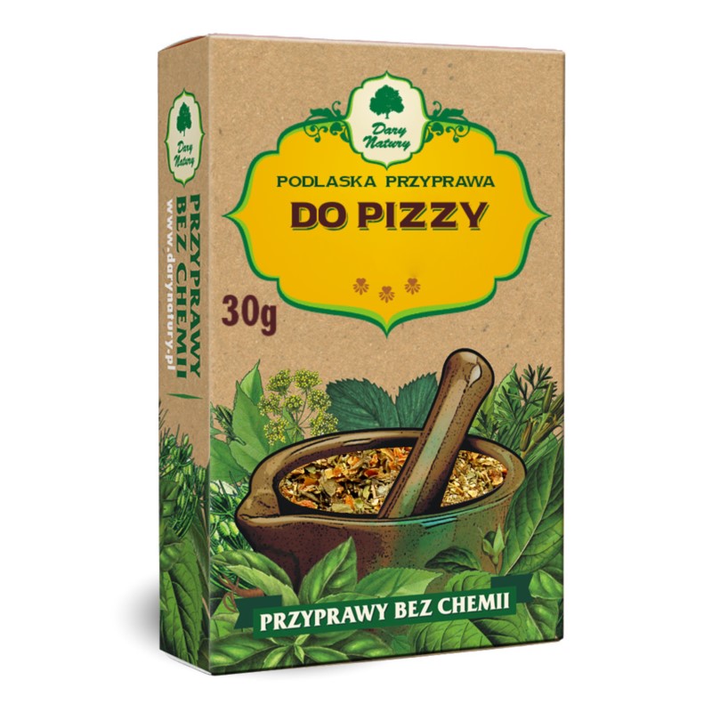 Dary Natury Podlaska Przyprawa Do Pizzy 30G Dary Natury Podlaska Przyprawa Do Pizzy 30G