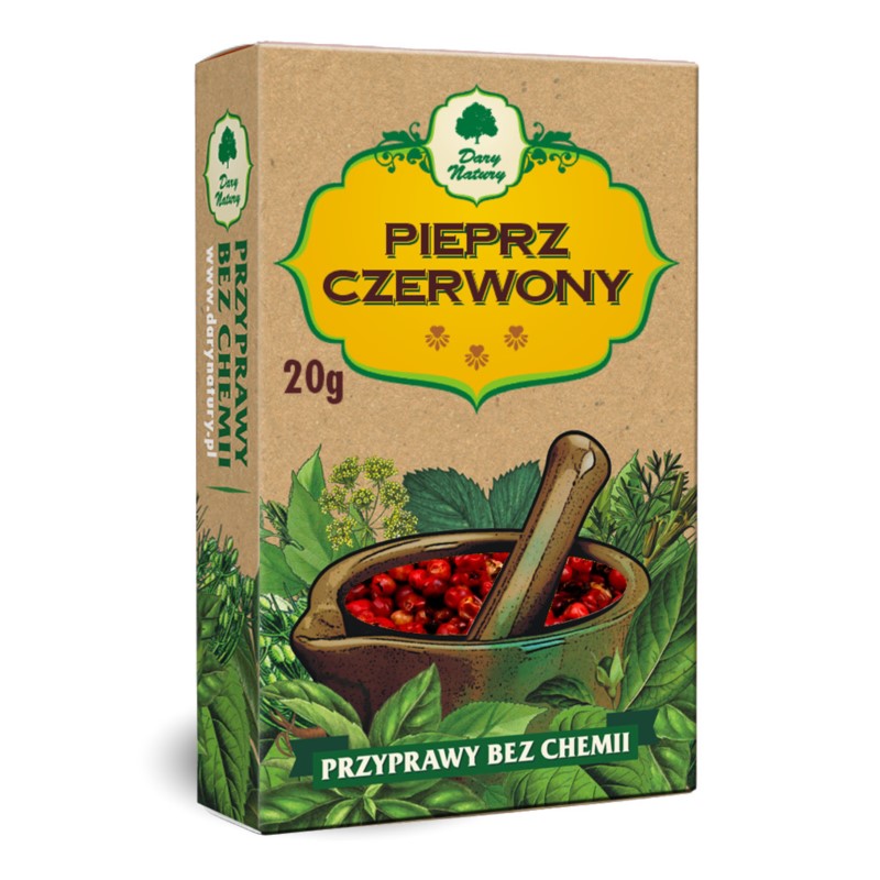 Dary Natury Pieprz Czerwony 20G