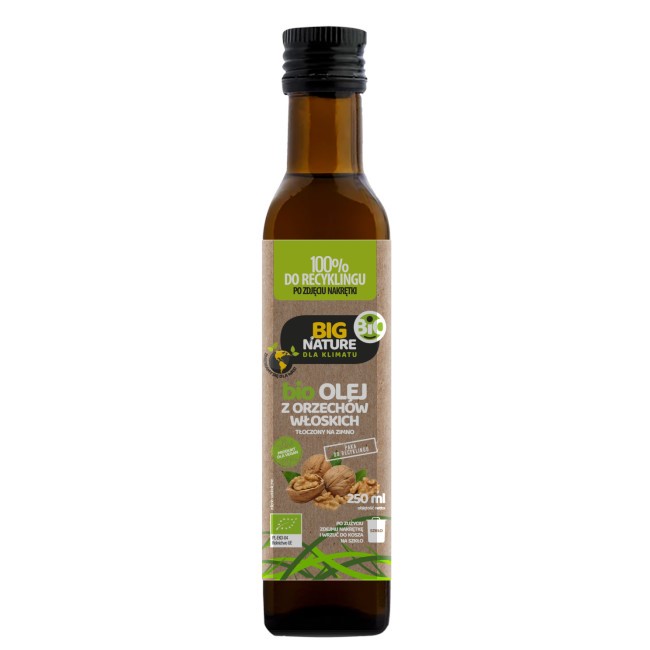 Big Nature Olej z orzechów włoskich 250 ml bio Big Nature Olej z orzechów włoskich 250 ml bio