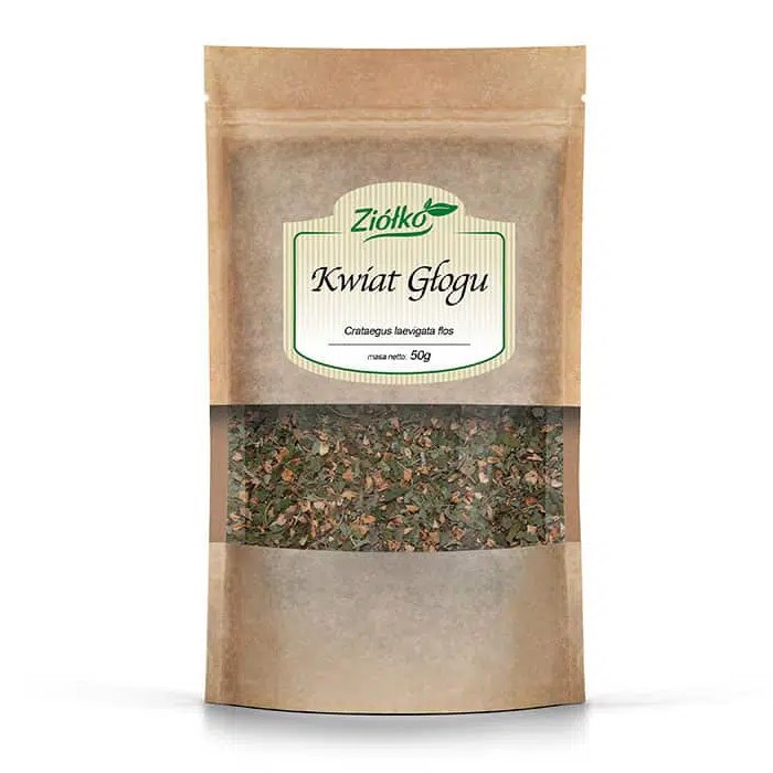 Ziółko Głóg Kwiat 50 g Ziółko Głóg Kwiat 50 g