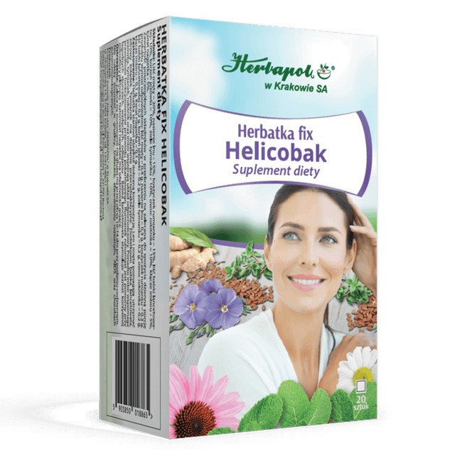 Herbapol Herbatka Fix Helicobak 20 sztuk Herbapol Herbatka Fix Helicobak 20 sztuk
