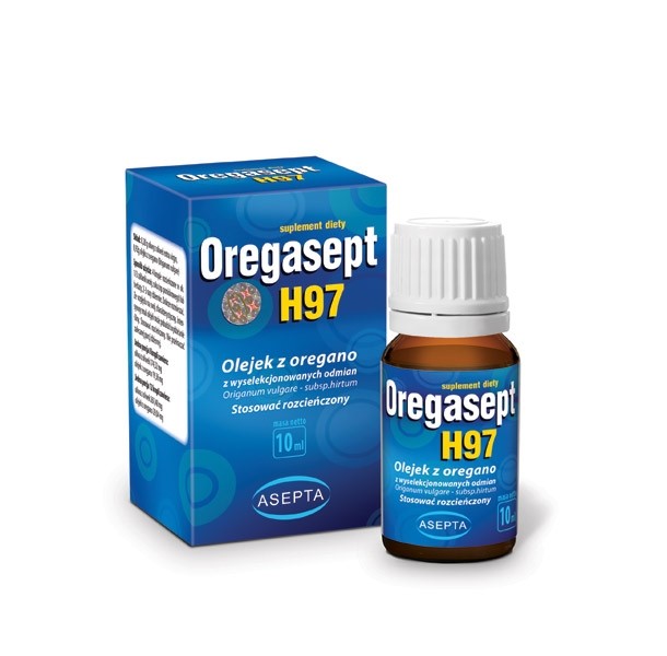 Asepta Oregasept H97 Olejek Z Oregano 10 ml Asepta Oregasept H97 Olejek Z Oregano 10 ml