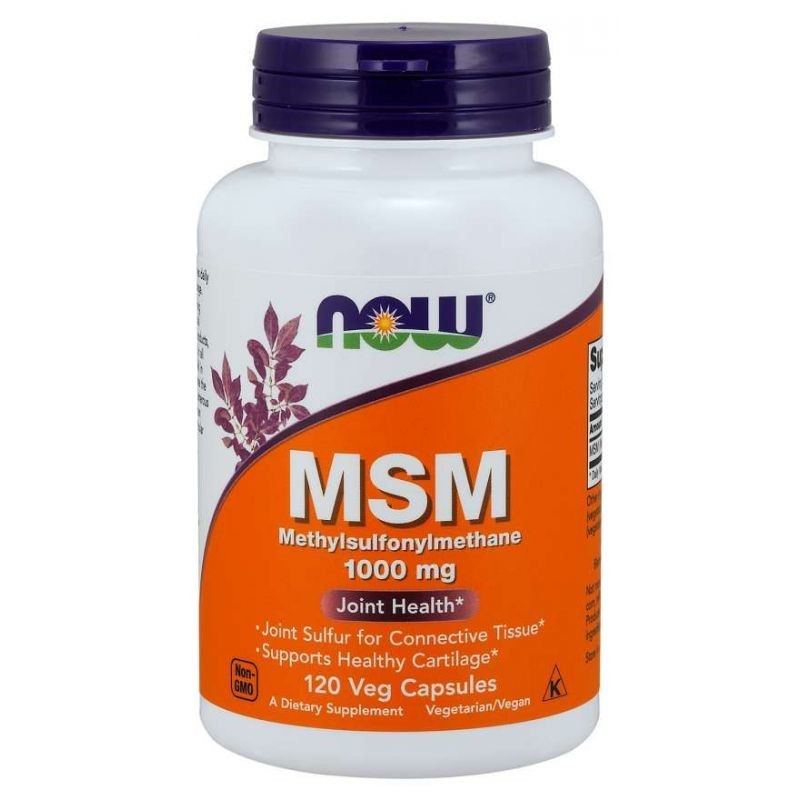 Now Foods MSM Metylosulfonylometan 120 kapsułek
