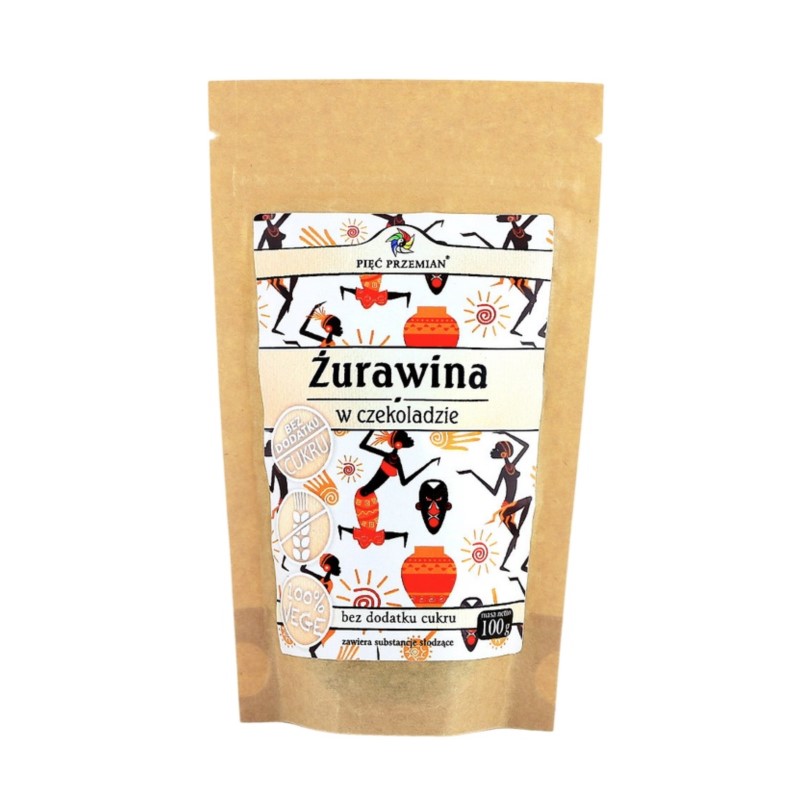 Pięć Przemian Żurawina w Czekoladzie 100 g