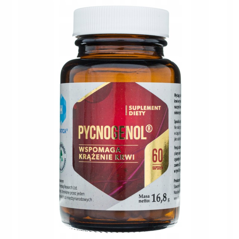 Hepatica Pycnogenol 60 k wyciąg z kory sosny Hepatica Pycnogenol 60 k wyciąg z kory sosny