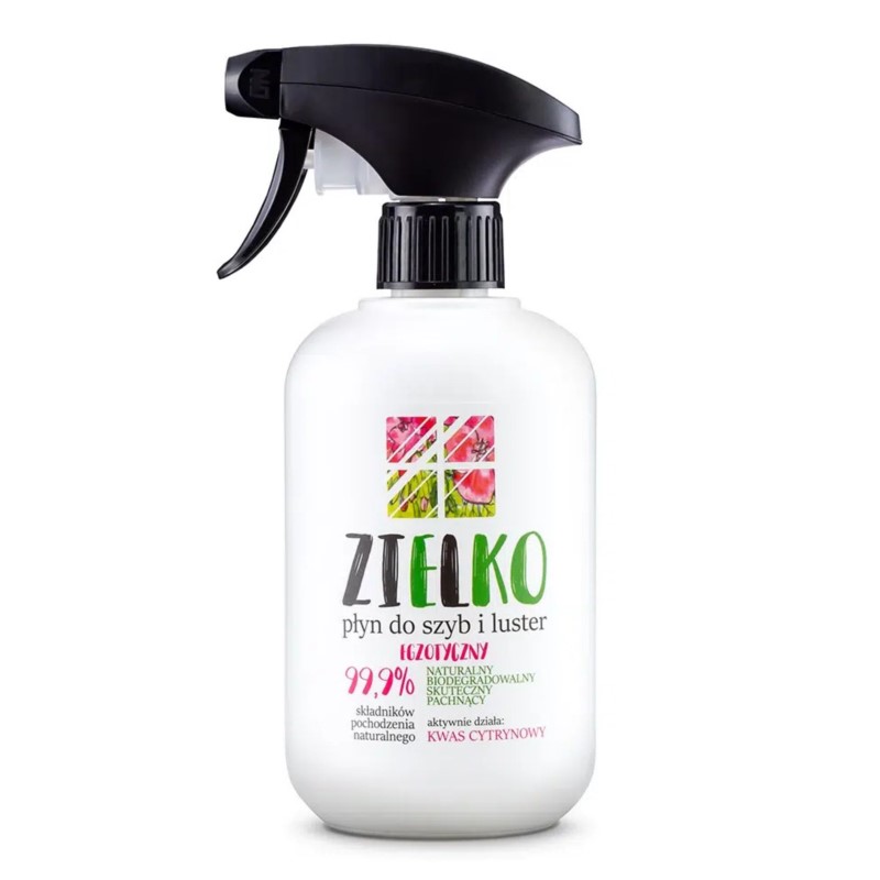 Zielko Płyn do szyb i luster 500 ml Zielko Płyn do szyb i luster 500 ml