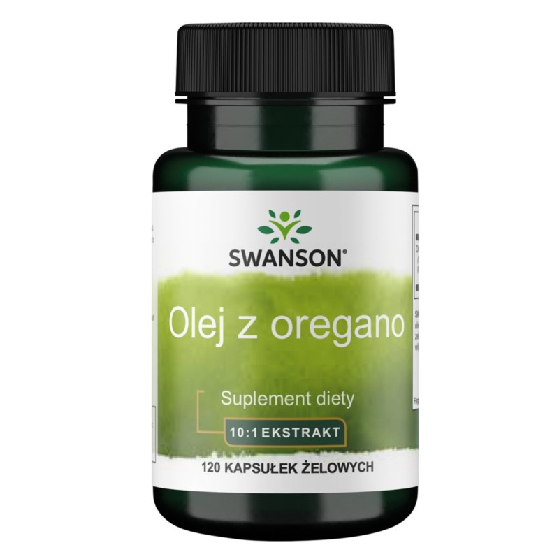 Swanson Oregano Oil Ekstrakt 10:1 120 K Swanson Oregano Oil Ekstrakt 10:1 120 K
