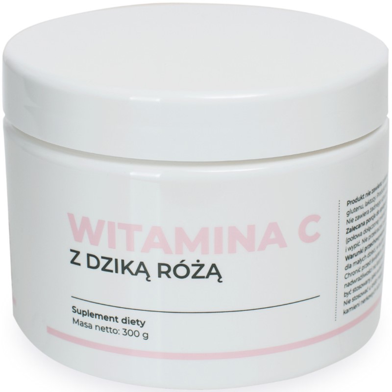 Visanto Witamina C z Dziką Różą 300 G Visanto Witamina C z Dziką Różą 300 G