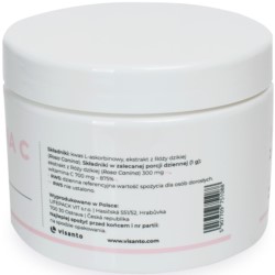 Visanto Witamina C z Dziką Różą 300 G Visanto Witamina C z Dziką Różą 300 G