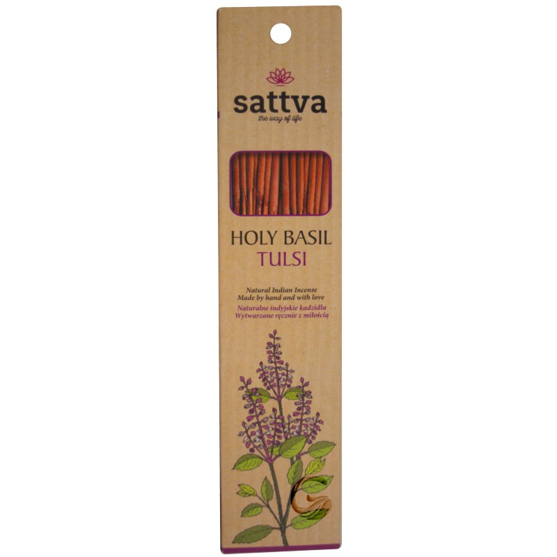 Sattva Naturalne Kadzidła Tulsi Incense 30G Sattva Naturalne Kadzidła Tulsi Incense 30G