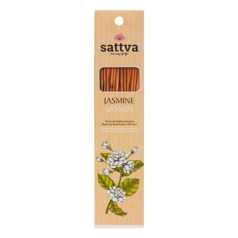 Sattva Naturalne Kadzidła Jaśmin 30G Sattva Naturalne Kadzidła Jaśmin 30G