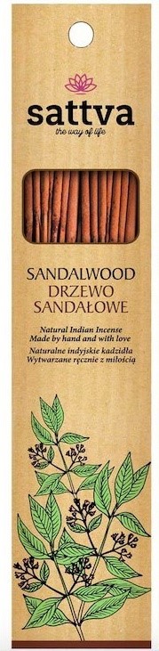 Sattva Naturalne Kadzidła Drzewo Sandałowe 30G