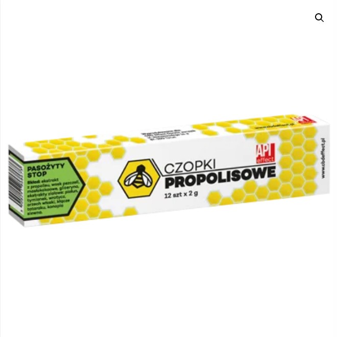 API Effect Czopki Propolisowe Stop pas...12 szt API Effect Czopki Propolisowe Stop pas...12 szt