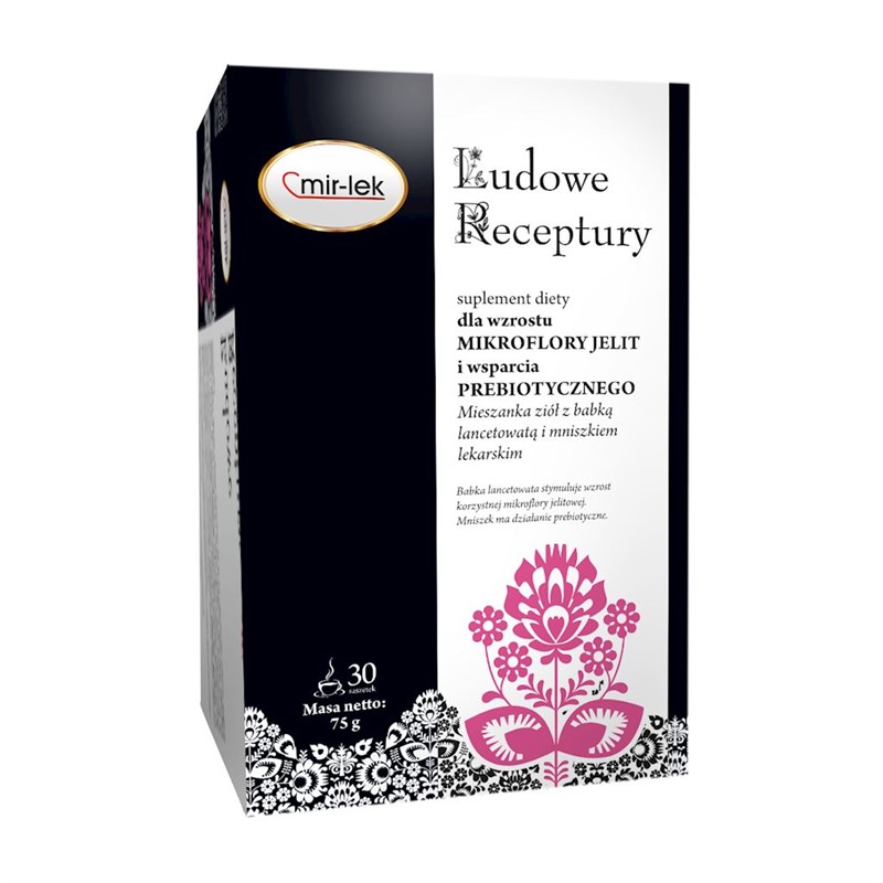 Ludowe Receptury Mikroflora Jelitowa 30 Sasz. Ludowe Receptury Mikroflora Jelitowa 30 Sasz.