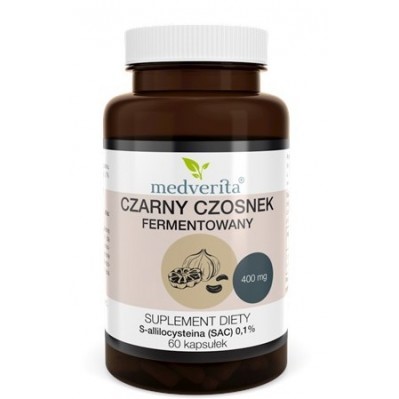 Medverita Czarny Czosnek 60 k Medverita Czarny Czosnek 60 k