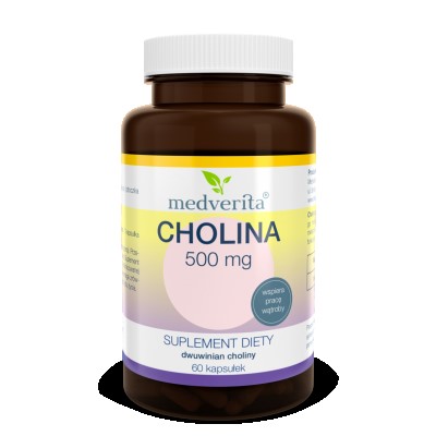 Medverita Cholina 500 mg 60 K Medverita Cholina 500 mg 60 K