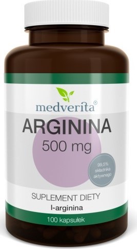 Medverita Arginina 500 mg 100 k Medverita Arginina 500 mg 100 k