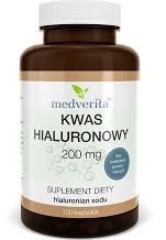 Medverita Kwas Hialuronowy 200 mg 100 kap