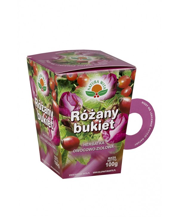 Natura Wita Herbata Różany Bukiet 100G Z Ziołami Natura Wita Herbata Różany Bukiet 100G Z Ziołami