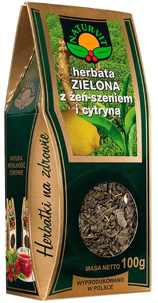 Natura Wita Herb Zielona Z Żeń-Szeniem I Cytryną Natura Wita Herb Zielona Z Żeń-Szeniem I Cytryną