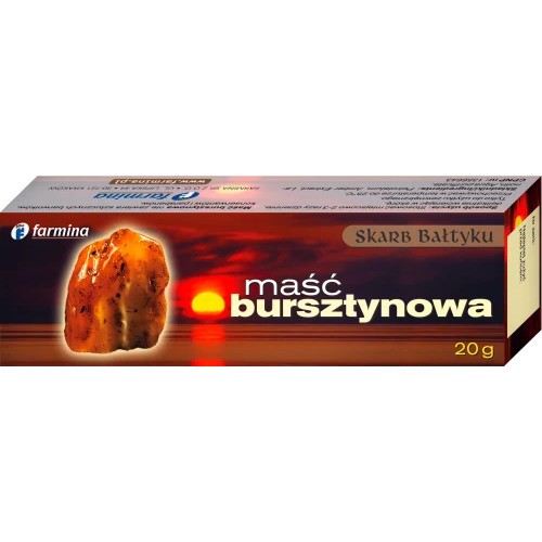 Farmina Maść bursztynowa 20 g Farmina Maść bursztynowa 20 g