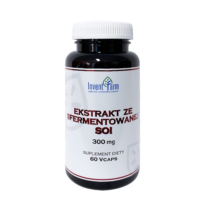 Invent Farm Ekstrakt ze Sfermentowanej Soi 300 mg Invent Farm Ekstrakt ze Sfermentowanej Soi 300 mg