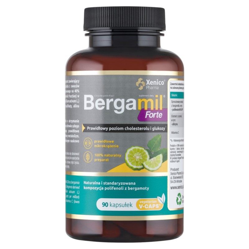 Bergamil Forte, 90 kaps. Vcaps® Bergamil Forte, 90 kaps. Vcaps®
