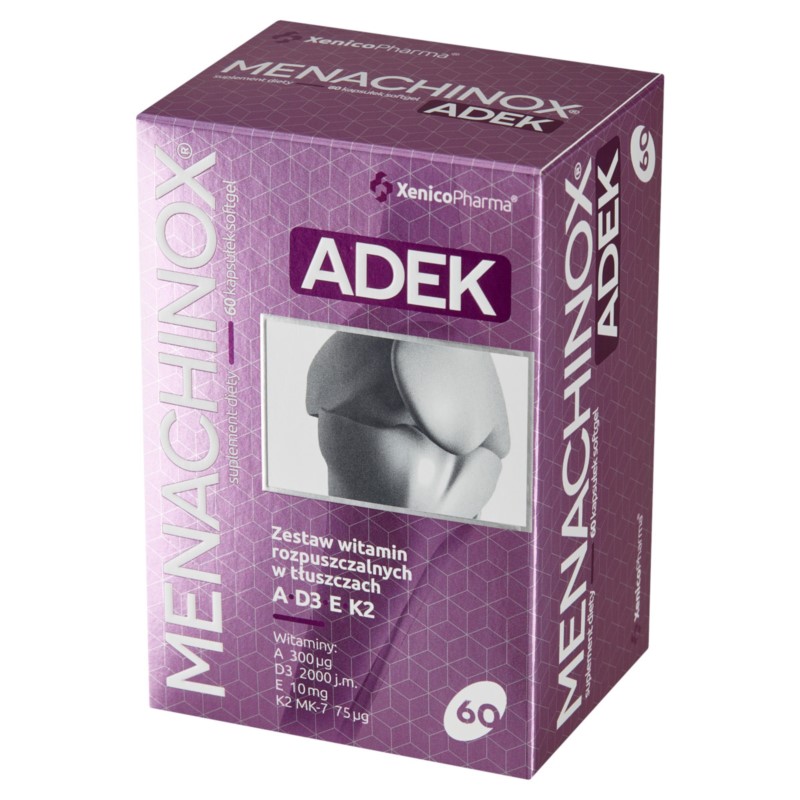 Menachinox ADEK, 60 kaps. softgel Menachinox ADEK, 60 kaps. softgel