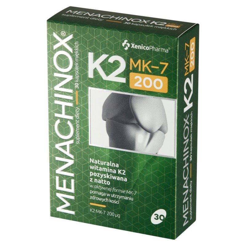 Menachinox K2 200 30 Kaps. softgel Menachinox K2 200 30 Kaps. softgel