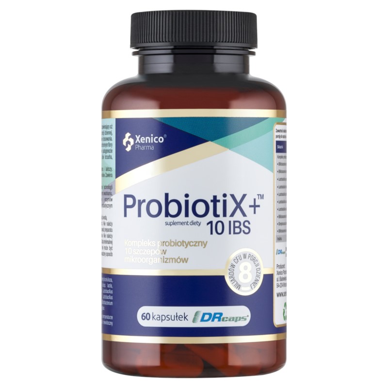 Probiotix+ 10 IBS, 60 kaps. Vcaps Probiotix+ 10 IBS, 60 kaps. Vcaps