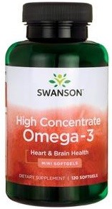 Swanson Kwasy Tłuszczowe Omega 3 120 K Swanson Kwasy Tłuszczowe Omega 3 120 K