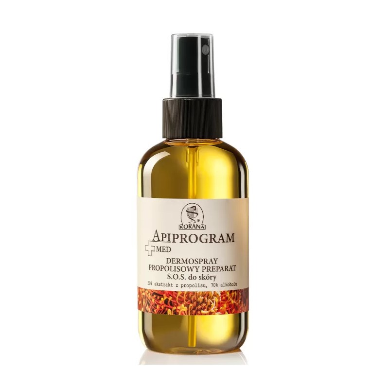 Apiprogram Dermospray Propolisowy SOS 150 ml Apiprogram Dermospray Propolisowy SOS 150 ml