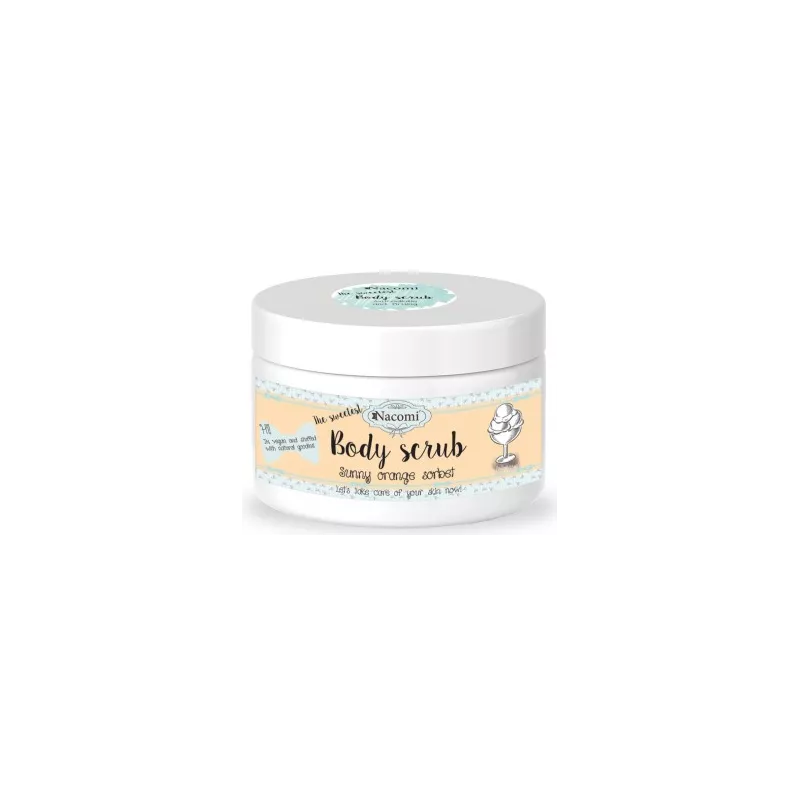 NACOMI PEELING CUKROWY POMARAŃCZOWY 125G