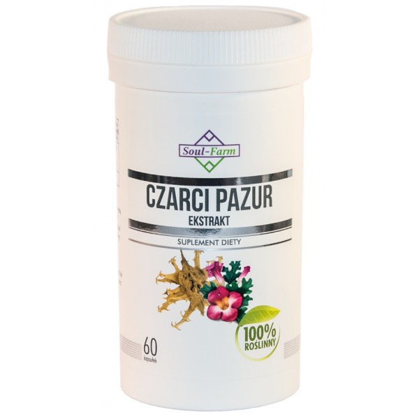 Soul Farm Czarci Pazur ekstrakt 60 k Soul Farm Czarci Pazur ekstrakt 60 k