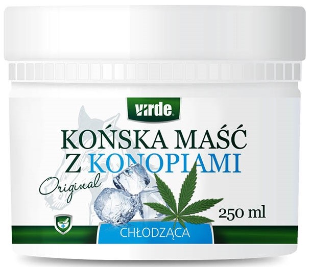 Virde Końska Maść Z Konopiami Chłodząca 250 Ml Virde Końska Maść Z Konopiami Chłodząca 250 Ml
