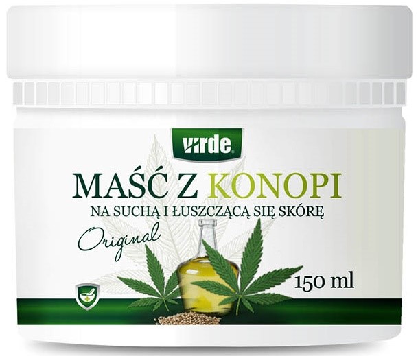 Virde Maść Z Konopi 150 Ml Z Witaminą E Virde Maść Z Konopi 150 Ml Z Witaminą E