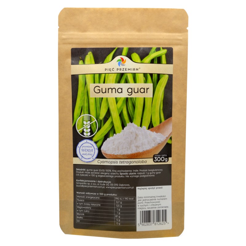 Pięć Przemian Guma Guar 300 g Pięć Przemian Guma Guar 300 g