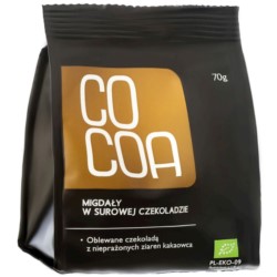 Cocoa Migdały w surowej czekoladzie BIO 70g