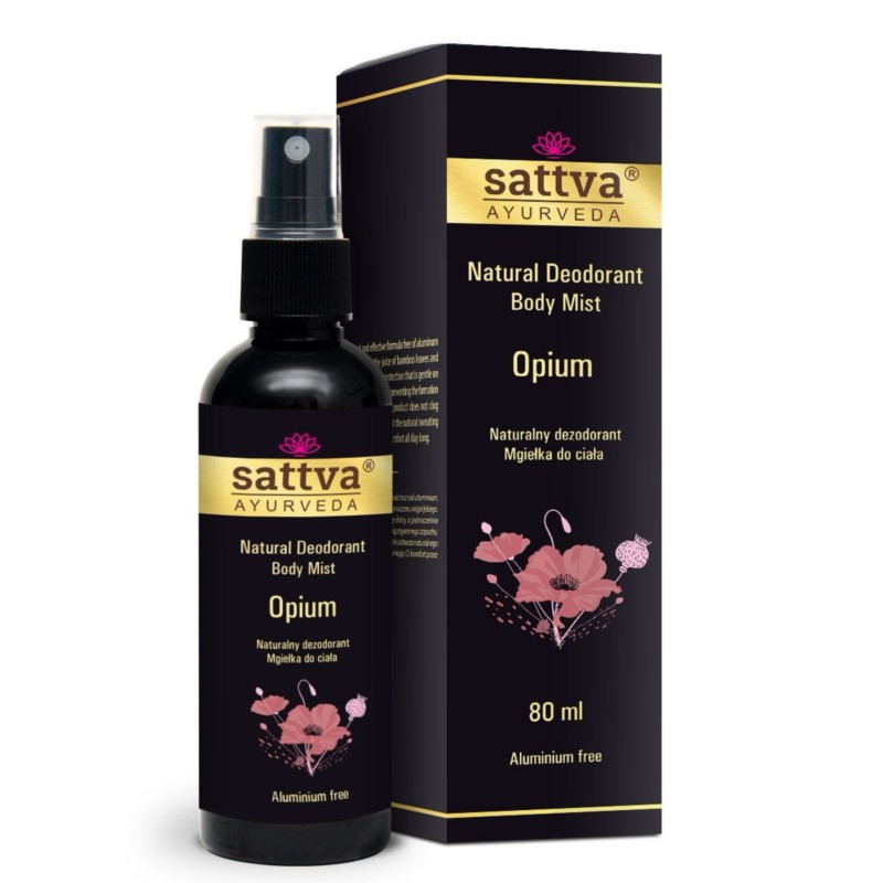 Sattva Naturalny Dezodorant Opium 80 ml Sattva Naturalny Dezodorant Opium 80 ml